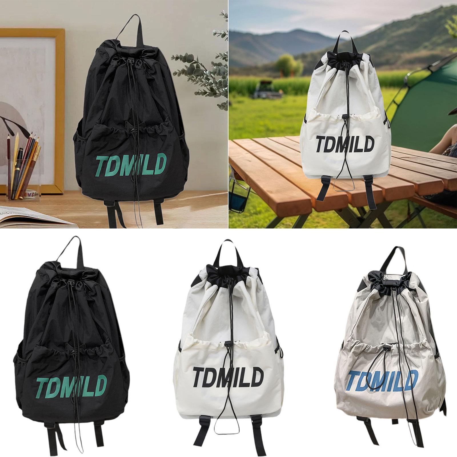 巾着バックパック 防水 カジュアルサック ビーチスポーツサッ - Outdoor Camping Bag のレビューと価格