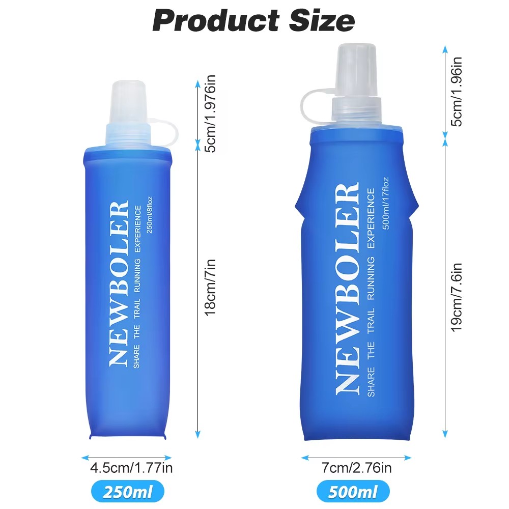NEWBOLER 250 ミリリットル/500 ミリリットル - Collapsible Water Bottle のレビューと価格