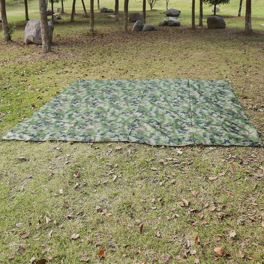 300x300cm 防水キャンプタープシェルターオーニングサ - Waterproof Tarp Shelter のレビューと価格