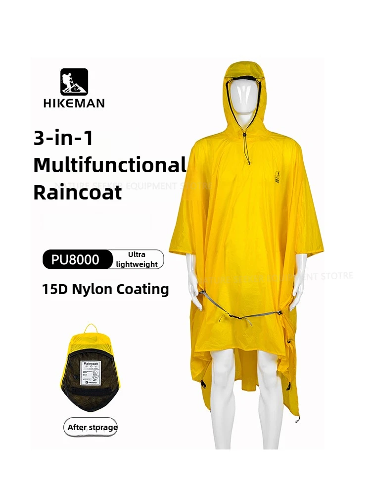 15D/210T レインコート防水レインポンチョカバー超軽量 - Waterproof Tarp Shelter のレビューと価格